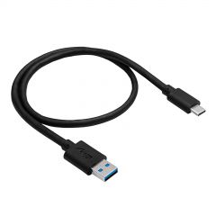 Kabel USB 3.1 type C / USB A 50cm AK-USB-24