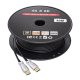 Kabel HDMI ver. 2.1 Optyczny AOC 40m Akyga AK-HD-400L ze zwiniętym kablem