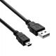 Zdjęcie dodatkowe Kabel USB A / USB Mini B 5-pin 1.8m AK-USB-03
