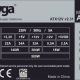 Tabliczka znamionowa zasilacza komputerowego ATX Akyga AK-P3-500 500W z widocznymi parametrami