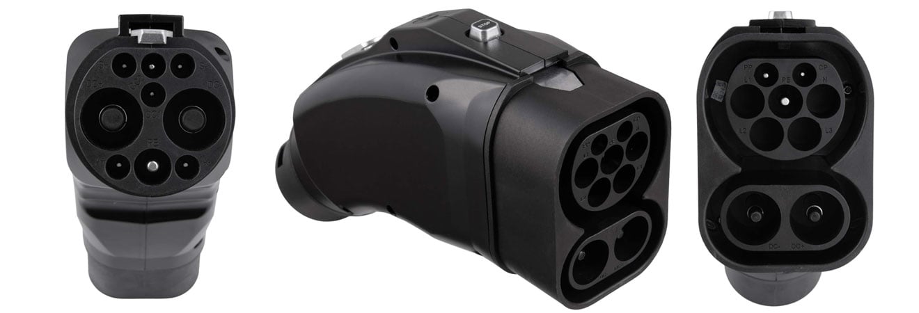 adapter CCS2 do GB/T do ładowania samochodów elektrycznych
