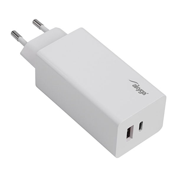 Ładowarka GaN Akyga AK-CH-20 USB-C USB-A 100 W