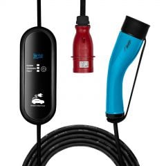 Ładowarka do samochodów elektrycznych AK-EC-14 CEE 5-pin / Type2 LCD 1-faza 32A 7.2kW 5m