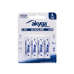 Bateria alkaliczna AA LR6 Akyga AKY2068 1.5V / 3050mAh 4szt