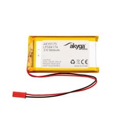 Akumulator Li-Po LP584174 Akyga AKY0157 3.7V / 1800mAh PCM złącze JST 2-Pin 150mm