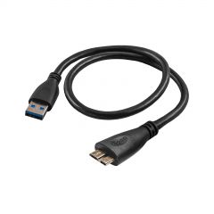 Kabel USB 3.0 A / USB Micro B 0.5m AK-USB-26