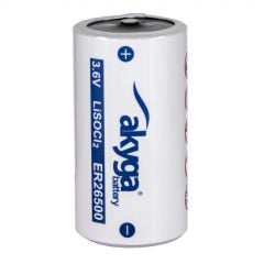 Bateria litowa ER26500 Akyga AKY1997 3.6V / 8500mAh do 85°C