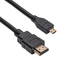 Kabel HDMI / micro HDMI  ver. 1.4 AK-HD-15R 1.5m