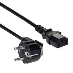 Kabel zasilający PC 1.5m AK-PC-01C
