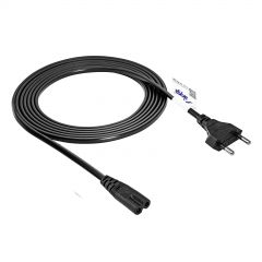 Kabel zasilający ósemka 3.0m AK-RD-02A