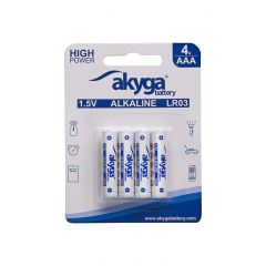 Bateria alkaliczna AAA LR03 Akyga AKY1971 1.5V / 1300mAh 4szt