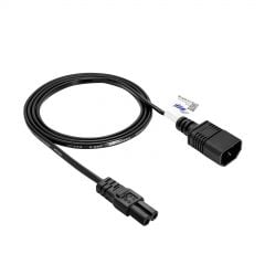 Kabel zasilający IEC C7 / C14 1.5m AK-PC-15A