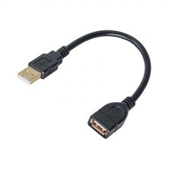 Kabel przedłużacz USB A / USB A 15cm AK-USB-23