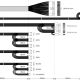 Mapa kabli i przewodów do zasilacza ATX Akyga AK-B1-700 700W