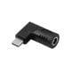 Zdjęcie główne Przejściówka do laptopa AK-ND-D09 5.5 x 3.0 mm + pin / USB-C