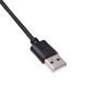 Czarny kabel USB A / USB B Akyga AK-USB-04 z widoczną wtyczką USB