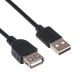 Zdjęcie dodatkowe Kabel przedłużacz USB A / USB A 15cm AK-USB-23